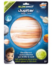 Svjetleći planet u tamnom Buki Space - Jupiter