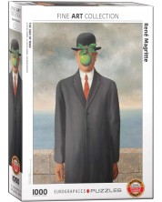 Slagalica Eurographics od 1000 dijelova - Sin čovječji, Rene Magritte -1