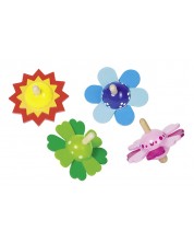 Dječja igračka Goki – Zvrk, cvijeće, asortiman