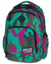 Školski anatomski ruksak Cool Pack Break Camouflage - Emerald -1