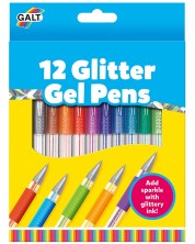 Set kemijskih olovaka Galt – Glitter gel, 12 boja -1