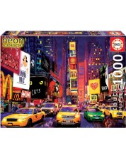 Neonska zagonetka Educa od 1000 dijelova - Times Square, New York