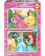 Puzzle Educa od 2 x 20 dijelova - Princeze na livadi