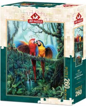 Slagalica Art Puzzle od 260 dijelova - Ljubav u džungli -1