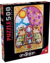 Puzzle Anatolian od 500 dijelova - Matryoshka lutke, Oxana Zaika