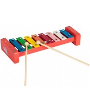 Drvena glazbena igračka Pino - Ksilofon slon, u kutiji -1