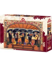 Slagalica Art Puzzle od 500 dijelova - Flamenco Mijau Tim, Don Roth -1