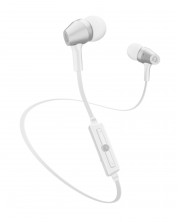 Bežične slušalice s mikrofonom AQL - Antartide, bijele -1