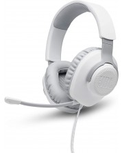 Gaming slušalice JBL - Quantum 100, bijele -1