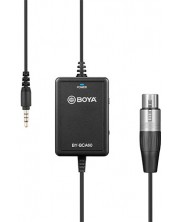 Adapter Boya - BY-BCA60, XLR/3.5 mm TRRS, crni -1