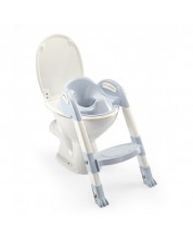 Adapter za wc školjku Thermobaby Kiddyloo - Sklopivi, s ljestvama, Baby Blue -1