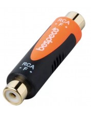 Adapter Bespeco - SLAD300, 3.5 mm/RCA, crno/narančasti -1