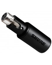 Adapter za mikrofon Shure - MVX2U, XLR/USB, crni