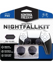Dodatak KontrolFreek - Nightfall Kit, Performance Grips + Performance Thumbsticks, crni (PS5) -1