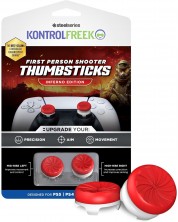 Dodatak KontrolFreek - Performance Thumbsticks FPS Freek Inferno, crveno/bijeli (PS4/PS5) -1