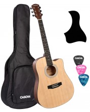 Akustična gitara Cascha - Student Series CGA100, bež -1