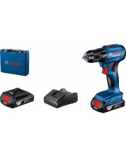 Akumulatorski odvijač Bosch - Professional GSR 185-LI, 18V, 2x2.0Ah Li-Ion -1