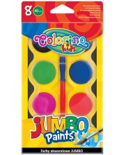 Vodene boje Colorino Kids - Jumbo, 8 boja