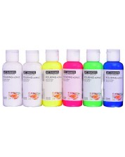 Akrilne boje Art Ranger - 6 fluorescentnih boja, 100 ml