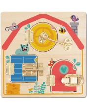 Aktivna ploča Tooky Toy - Kuća s bravama