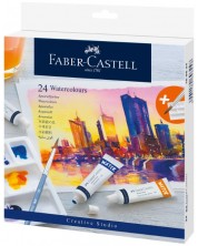 Akvarel boje Faber-Castell - Creative Studio, 24 boje, 9 ml -1