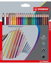 Vodene olovke Stabilo Aquacolor – 24 boje