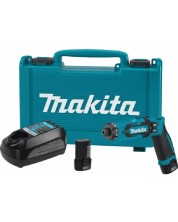 Akumulatorski odvijač Makita - DF012DSE, 7.2V, 1.5 Ah, 2xBL0715 -1