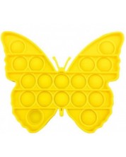 Antistres igračka Poppit Fidget – Leptir, žuti -1