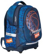 Anatomski ruksak S. Cool - Basketball, s 2 pretinca -1