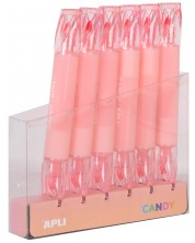 Dvostruki tekst marker APLI Candy - Ružičasti neon