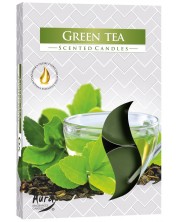 Mirisne čajne svijeće Bispol Aura - Zeleni čaj, 6 komada -1
