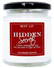 Mirisna svijeća Next Lit Hidden Secrets - Dobit ćemo dječaka, na engleskom -1