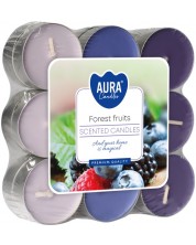 Mirisne čajne svijeće Bispol Aura - Forest Fruits, 18 komada -1