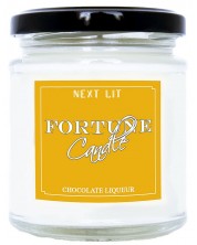 Mirisna svijeća sa skrivenom porukom Next Lit Fortune Candle - Čokoladni liker, na engleskom -1