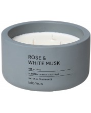 Mirisna svijeća Blomus Fraga - XL, Rose & White Musk, FlintStone -1