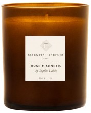 Mirisna svijeća Essential Parfums - Rose Magnetic by Sophie Labbé, 270 g