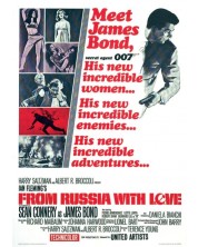 Umjetnički otisak Pyramid Movies: James Bond - From Russia With Love One-Sheet
