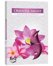 Mirisne čajne svijeće Bispol Aura - Oriental Night, 6 komada -1