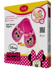 Kreativni set Revontuli Toys Oy – Ušij sam, papuče, Minnie Mouse
