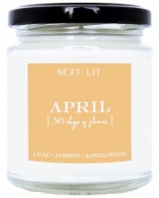 Mirisna svijeća Next Lit 365 Days of Flames - April -1