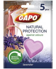 Miris za zaštitu od moljaca Gapo - Natural Protection, 5 komada, lavanda -1