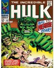 Umjetnički otisak Pyramid Marvel: The Hulk - Comic Cover -1