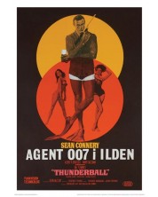 Umjetnički otisak Pyramid Movies: James Bond - Thunderball – Danish -1