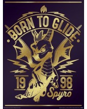 Umjetnički otisak Pyramid Games: Spyro - Gold Born To Glide -1