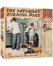 Slagalica Master Pieces od 1000 dijelova - Kod liječnika, Norman Rockwell -1
