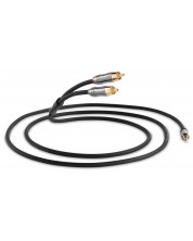 Kabel QED - Performance J2P, 2x RCA/3.5 mm, 1.5 m, crni -1