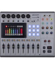 Broadcast mixer Zoom - PodTrak P8, sivi -1