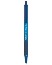 Automatska kemijska olovka BIC - Soft Feel, 1.0 mm, plava -1