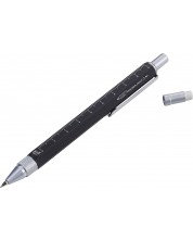 Automatska olovka Troika Construction - Crna -1