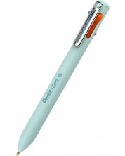 Automatska kemijska olovka Pentel - Izee, 0.7 mm, 4 boje, svijetlo plava -1